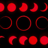 Annular Eclipse Sequence taken by Randall Light of College Station
